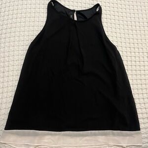 BCX Black and White Tank Top